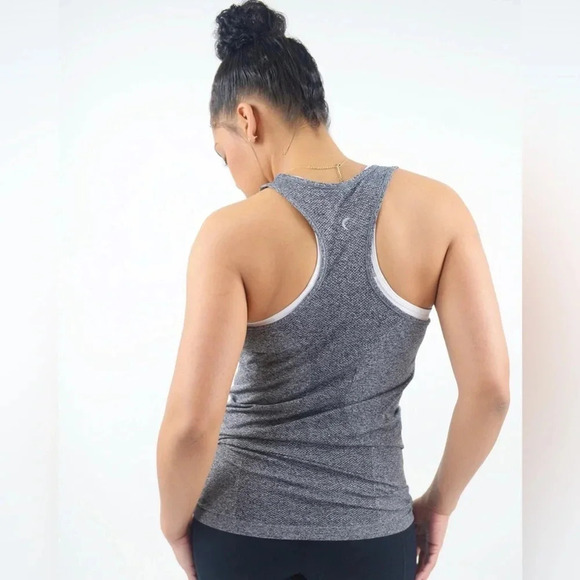 Zyia active Grey Fog Copper Charge Tank size M EUC - Picture 4 of 4